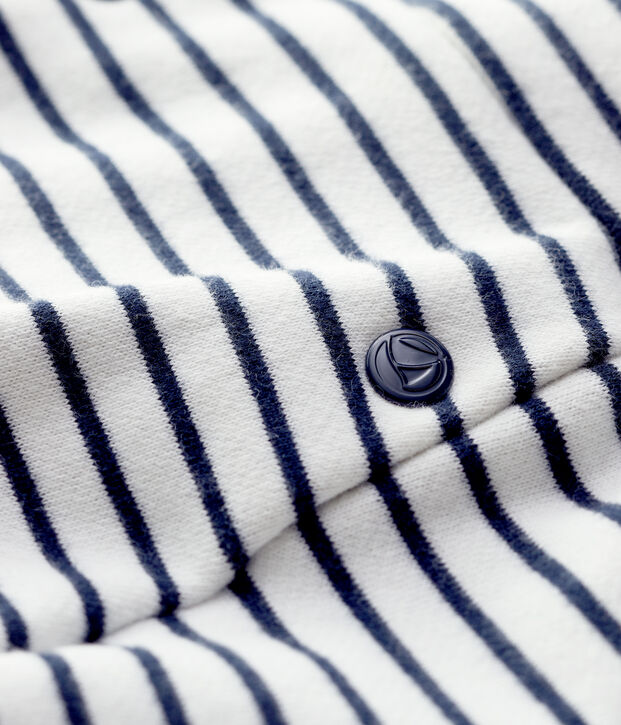 Babies' Cotton Shorts white/blue