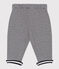 Babies' Pinstriped Tube Knit Trousers SMOKING blue/AVALANCHE