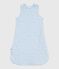 Babies' 1.5 TOG star-print cotton sleeping bag FRAICHEUR /ADRIATIC