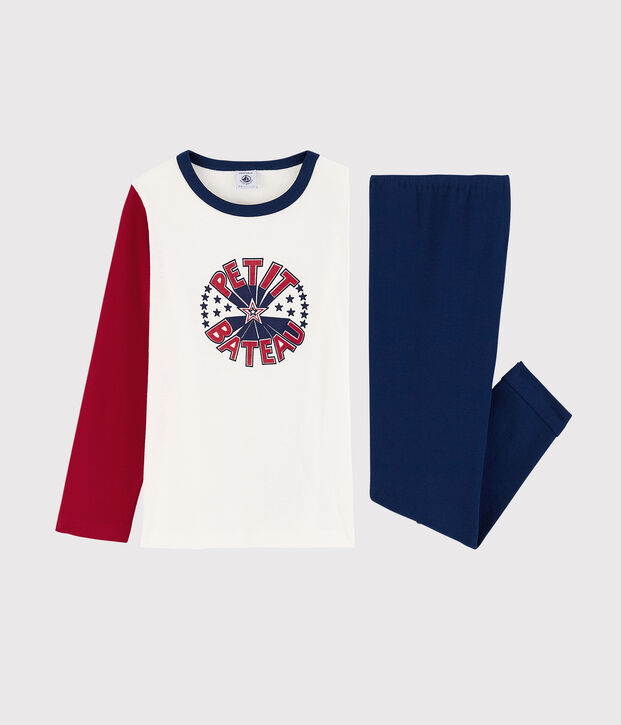 Boys' Cotton Pyjamas blue/multicolor