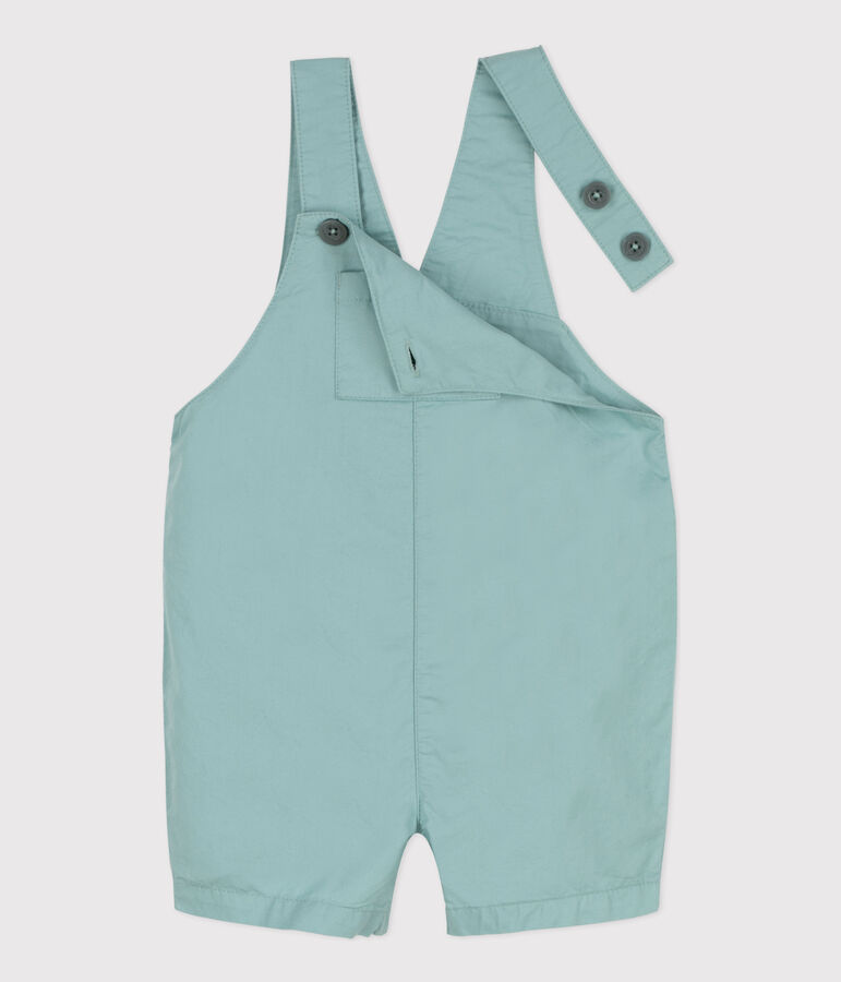 Babies' Serge Dungaree Shorts green