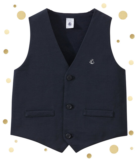 Boy's tank top SMOKING blue