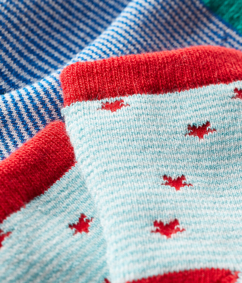 Set of 2 pairs of socks multicolor