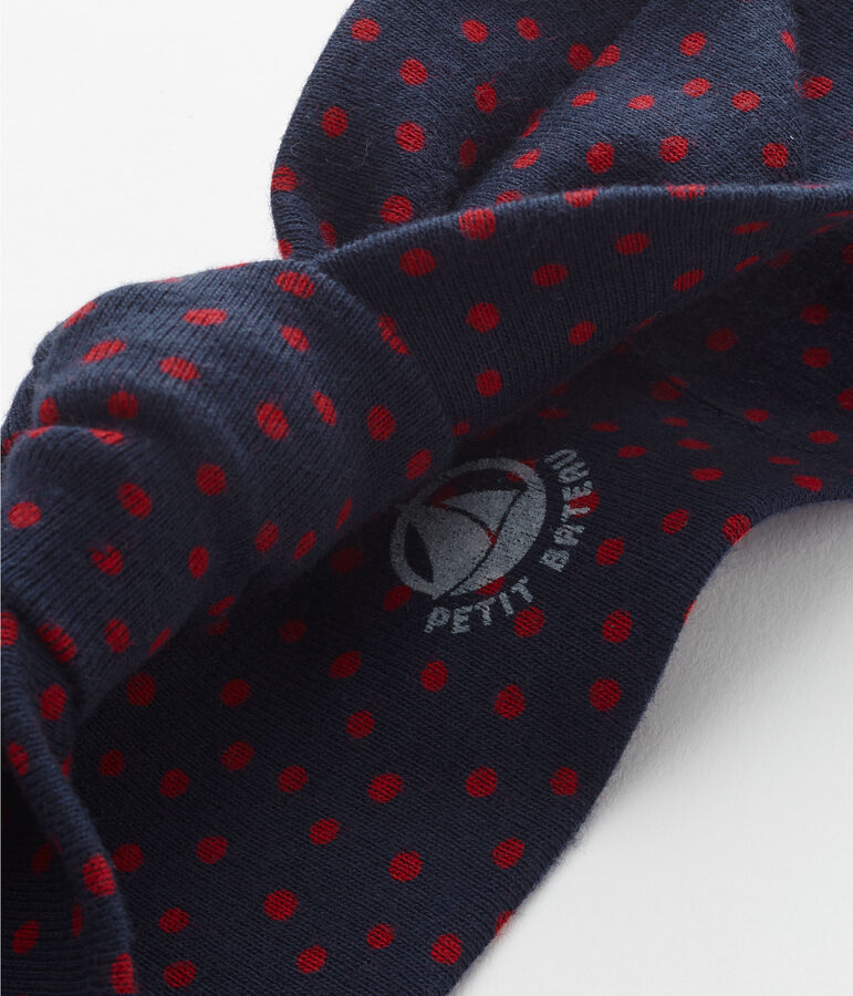 Girl's headband with bow SMOKING blue/TERKUIT red