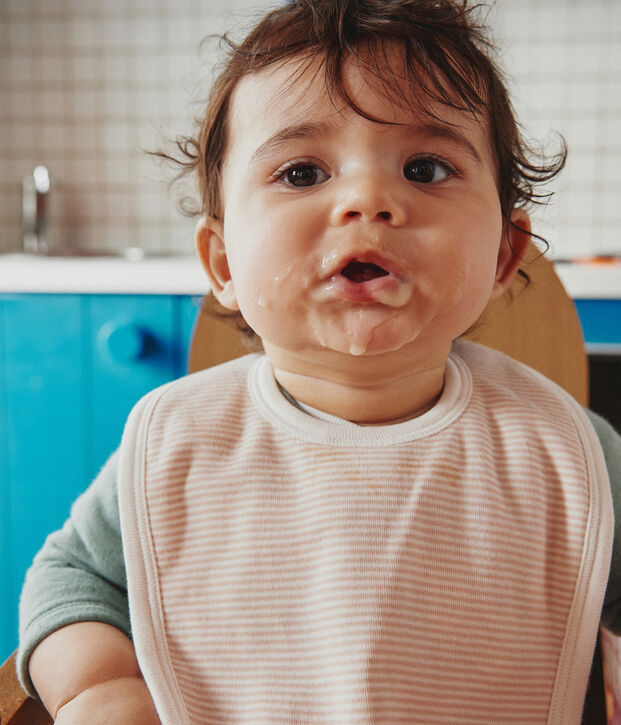 COTTON BABY BIBS - 2-PACK multicolor