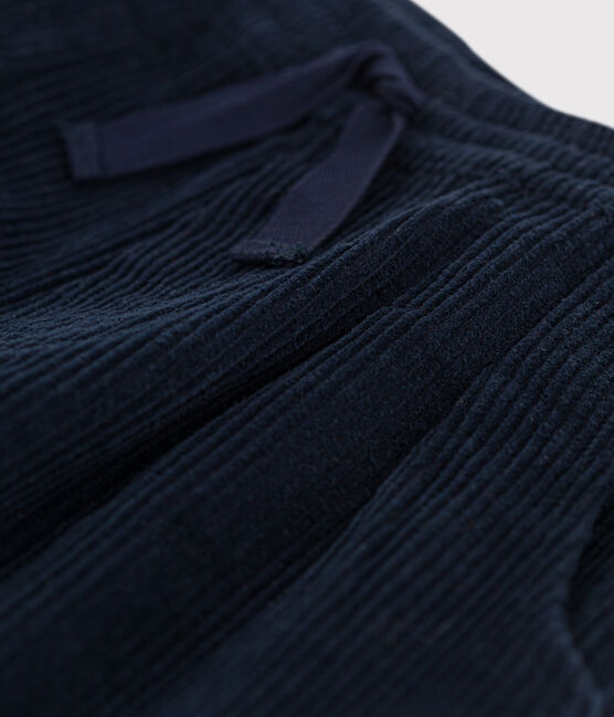 Boys' Corduroy Trousers SMOKING blue