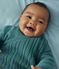 Babies' wool and cotton cardigan PAUL green