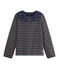 Girls' Jersey T-Shirt SMOKING blue/OR yellow