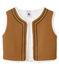 Girl's vest BRINDILLE brown