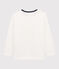 Boys Silkscreen Print T-shirt MARSHMALLOW white