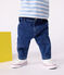 Babies' denim trousers DENIM MOYEN blue