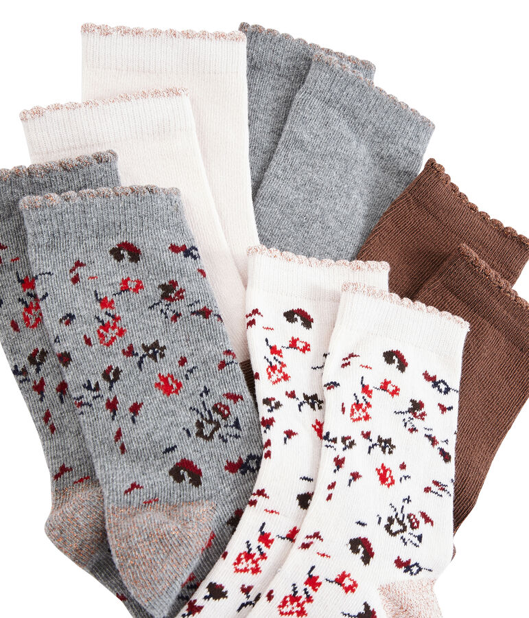 Girls' Socks - 5-Piece Set multicolor