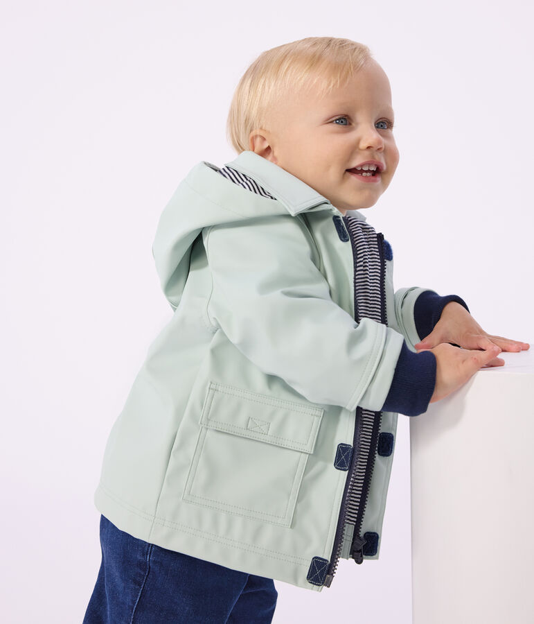 Babies' iconic raincoat blue
