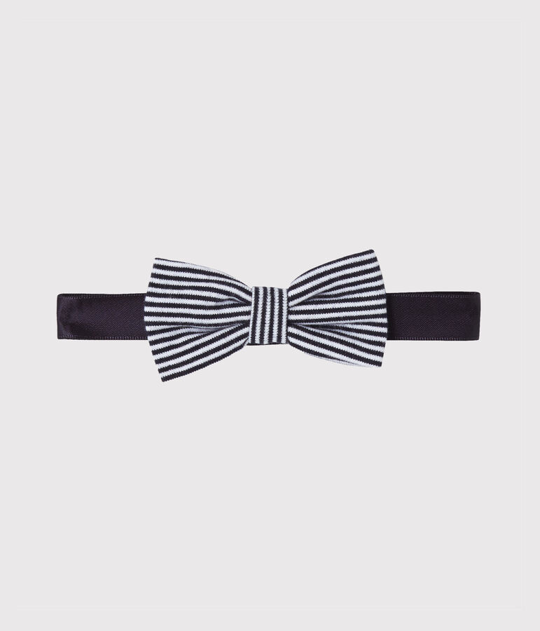 Boys' Bowtie SMOKING blue/COQUILLE beige