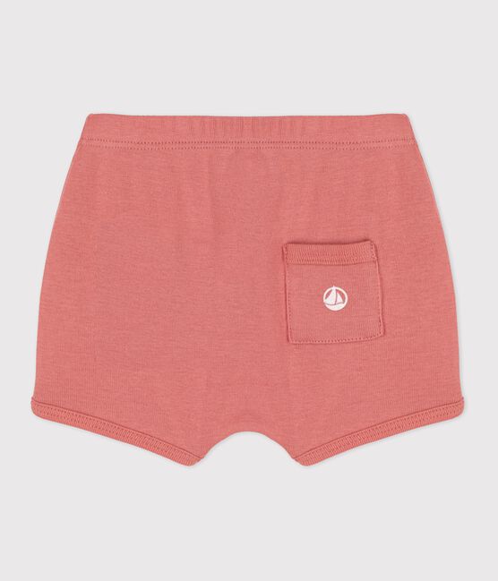 Babies' Organic Cotton Shorts PAPAYE pink