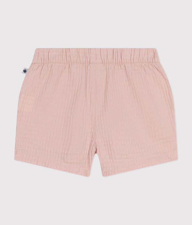 Babies' Textured Shorts pink