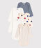 Babies' Long-Sleeved Cotton Bodysuits - 5-Pack variante 1