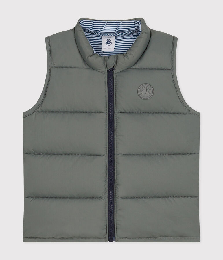 Babies' Quilted Padded Jacket green