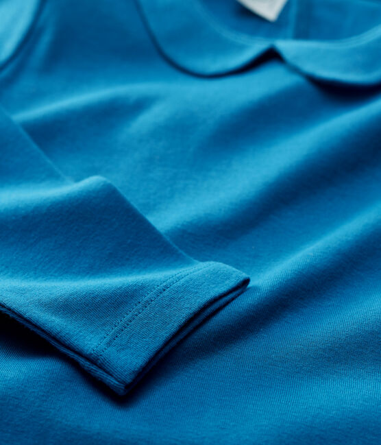 Girls' Long-Sleeved Cotton T-Shirt MALLARD