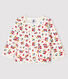 Baby girl's tubular knit cardigan