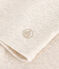 Girls long-sleeved ribbed T-shirt MONTELIMAR CHINE beige