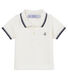 Baby boys' plain piqué polo shirt