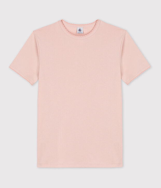 Women's Iconic Cocotte Stitch Cotton T-Shirt pink