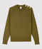 Women's Navy Cotton Jumper MILITARY green