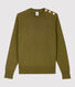 Women's Navy Cotton Jumper