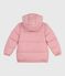 Children's plain puffer jacket CHARME pink