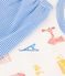 Boys' Paris Cotton Short Pyjamas MARSHMALLOW white/MULTICO white