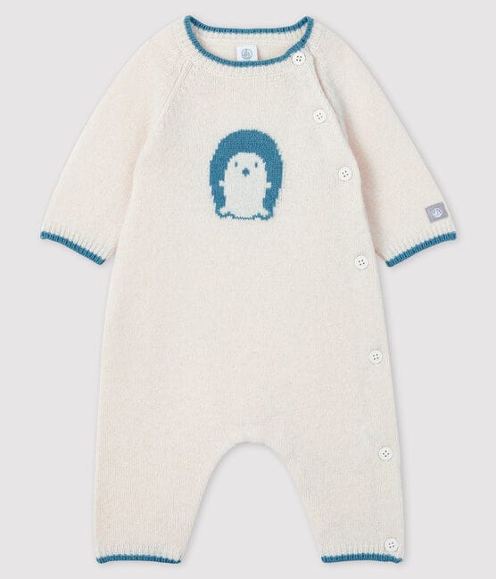 Babies' Patterned Weave Knit Jumpsuit 5667901000