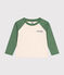 Boys' long-sleeved fine jersey T-shirt AVALANCHE /PALMERAIE