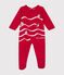 Dors bien en velours bébé CORRIDA red