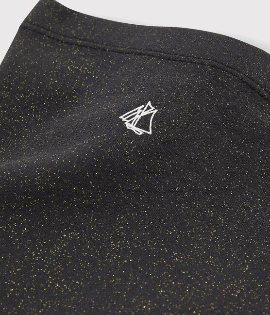 Girls' Jersey Leggings CAPECOD grey/OR yellow