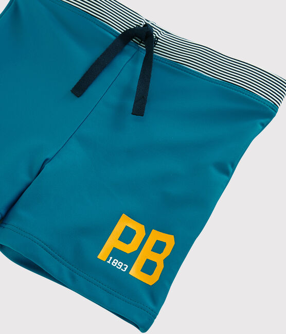 Boys' Recycled Swimming Trunks MYKONOS blue