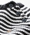 Baby boy's milleraies sweater CAPECOD grey/MARSHMALLOW white