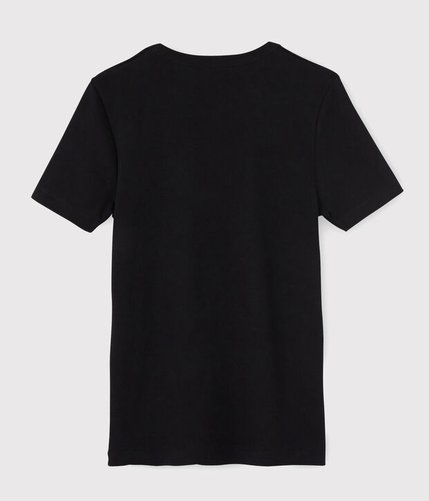 Men's short-sleeved T-shirt black