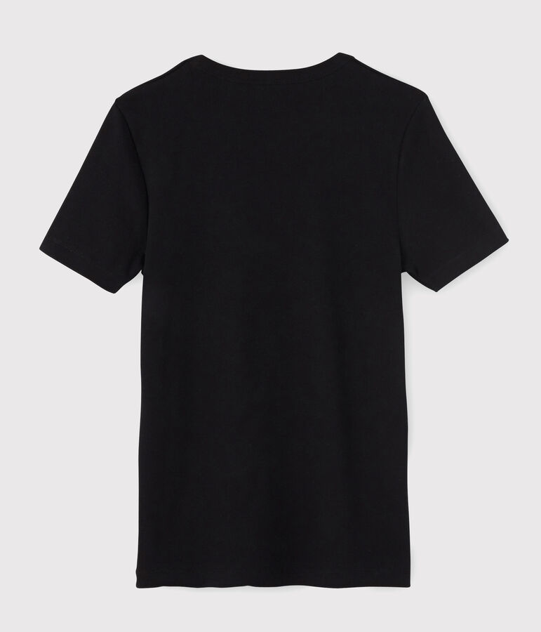 Men's short-sleeved T-shirt black