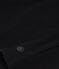 Women's Iconic plain short-sleeved rib knit T-shirt BLACK black