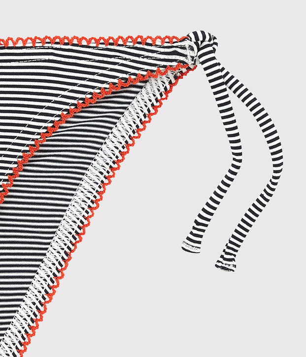 Girls' Two-Piece Swimsuit blue/white