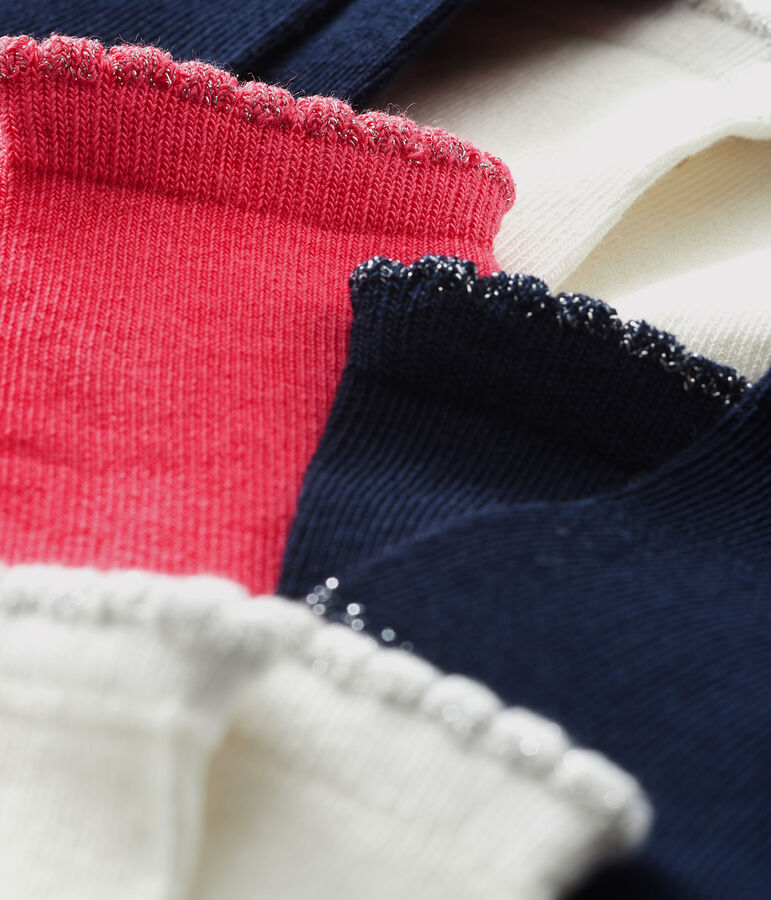 Pack of 5 pairs of baby socks multicolor