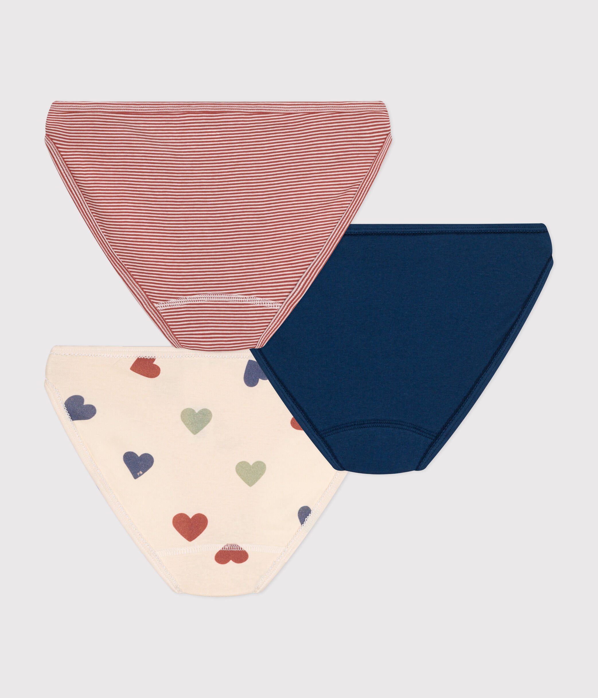 Petit Bateau Set Di Magliette Per Bambini, In Cotone, A Maniche