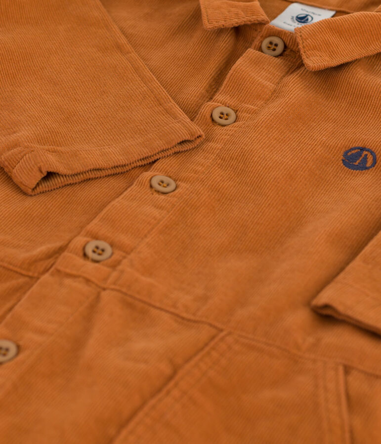 Long Fine Velour Jumpsuit brown