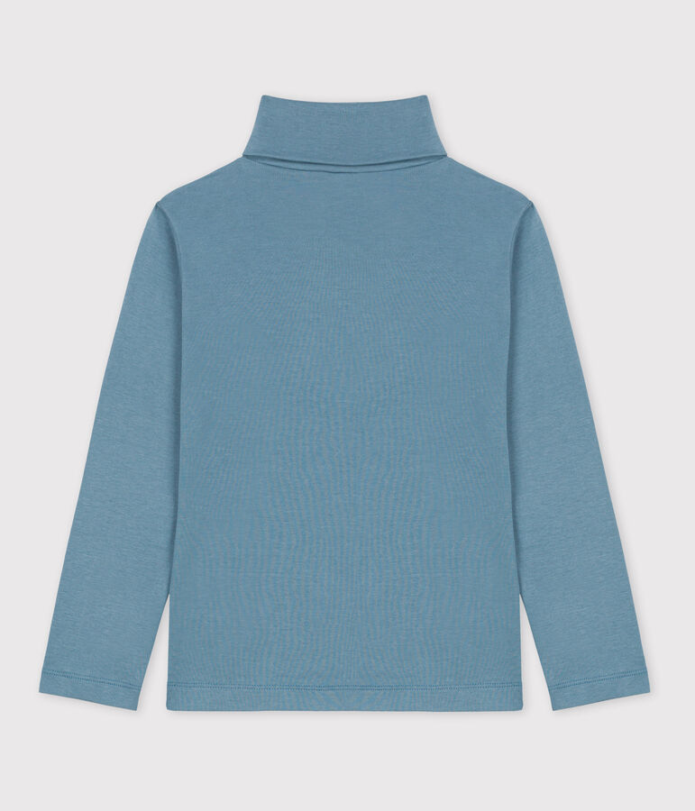 Unisex Children's Cotton Polo Neck blue