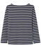 Striped mixed T-shirt SMOKING blue/COQUILLE beige