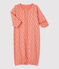 Babies' Organic Cotton Jumpsuit PAPAYE pink/MARSHMALLOW
