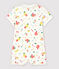 Baby Girls' Fruit Pattern Cotton Playsuit MARSHMALLOW white/MULTICO white