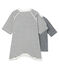 Baby Kimono Bodysuit and Undershirt Set in Rib Knit variante 1