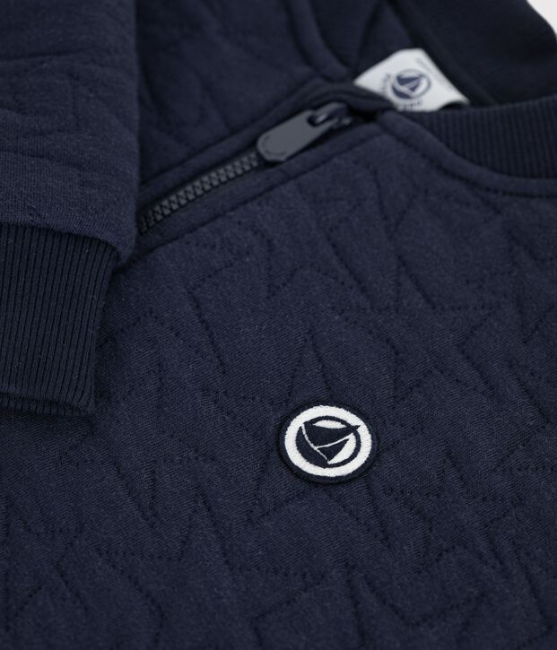 Children's plain cotton cardigan SMOKING
